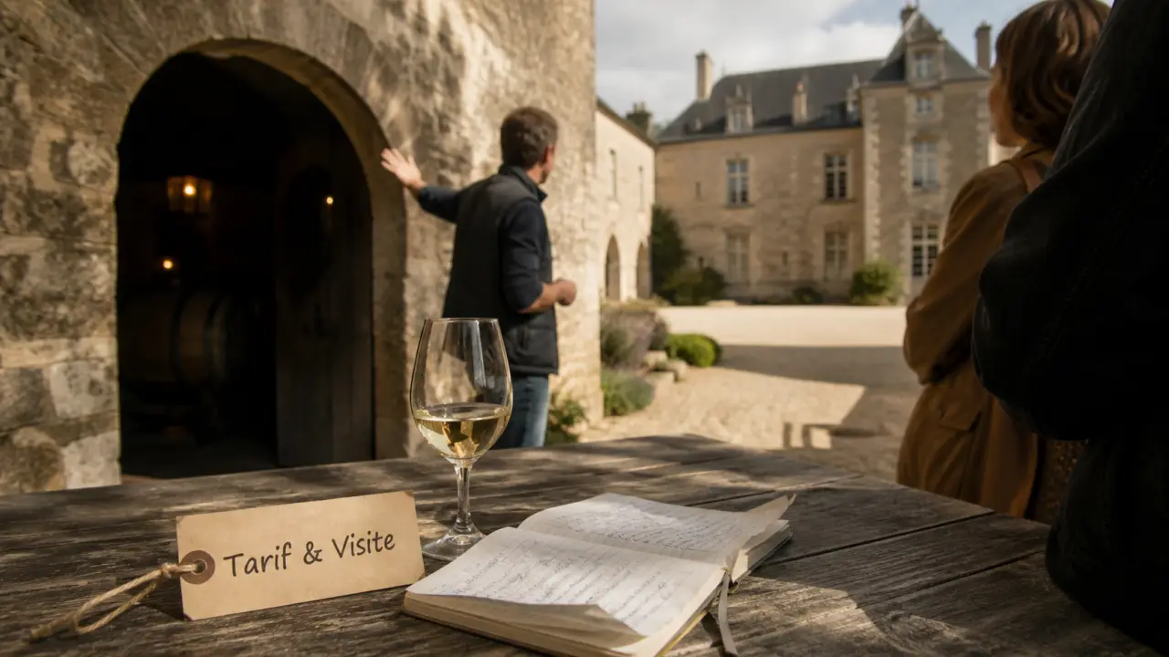 Château de Meursault visite tarif : réservation caves, terrasse et dégustation