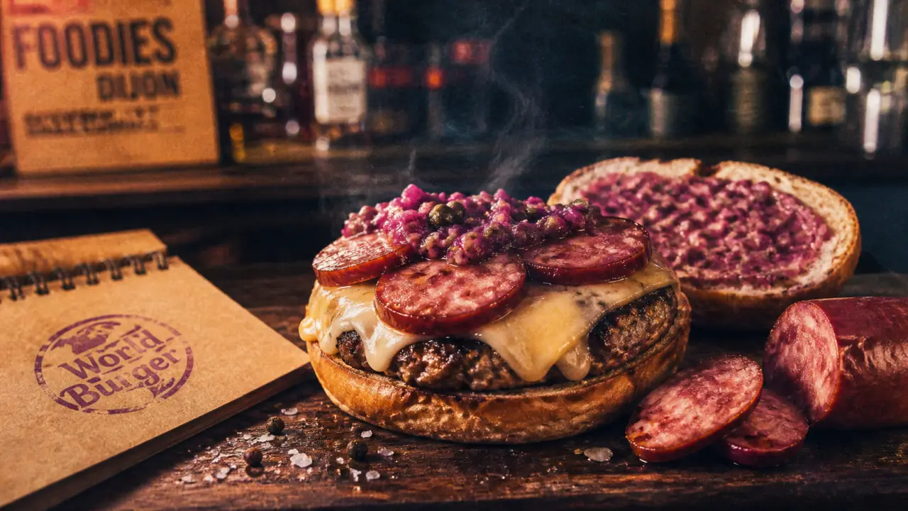 burger dijon foodies à Dijon : burger signature Foodies rue François Rude