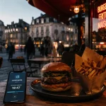 Burger place de la republique dijon : livraison et horaires tardifs, frites maison