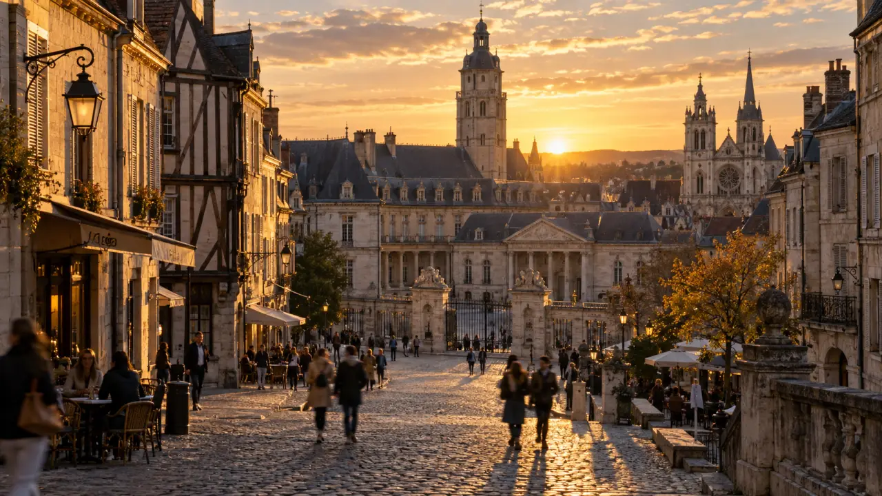 Dijon monuments a visiter : Palais des Ducs et Tour Philippe le Bon à Dijon