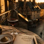 Hotels restaurants dijon à Dijon : table et moutarde artisanale, lumière dorée