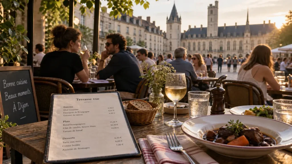 Restaurants place de la Libération à Dijon : quelle adresse choisir pour la terrasse, la brasserie ou le dîner ?
