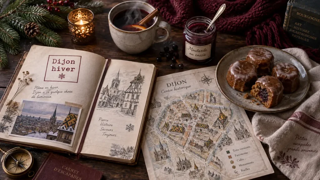 Visiter Dijon en hiver : les meilleures pauses entre patrimoine et gastronomie