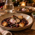 Meilleurs restaurants Dijon 2026, Dijon Meurette : œuf en meurette et vin rouge