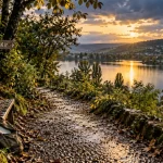 Que visiter autour de Dijon : le Lac Kir, sentier et paysage