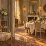 À Dijon, Raphaël David rénove sa maison familiale dans un style Louis-XV