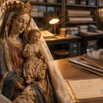 La Vierge protectrice de Dijon part en restauration